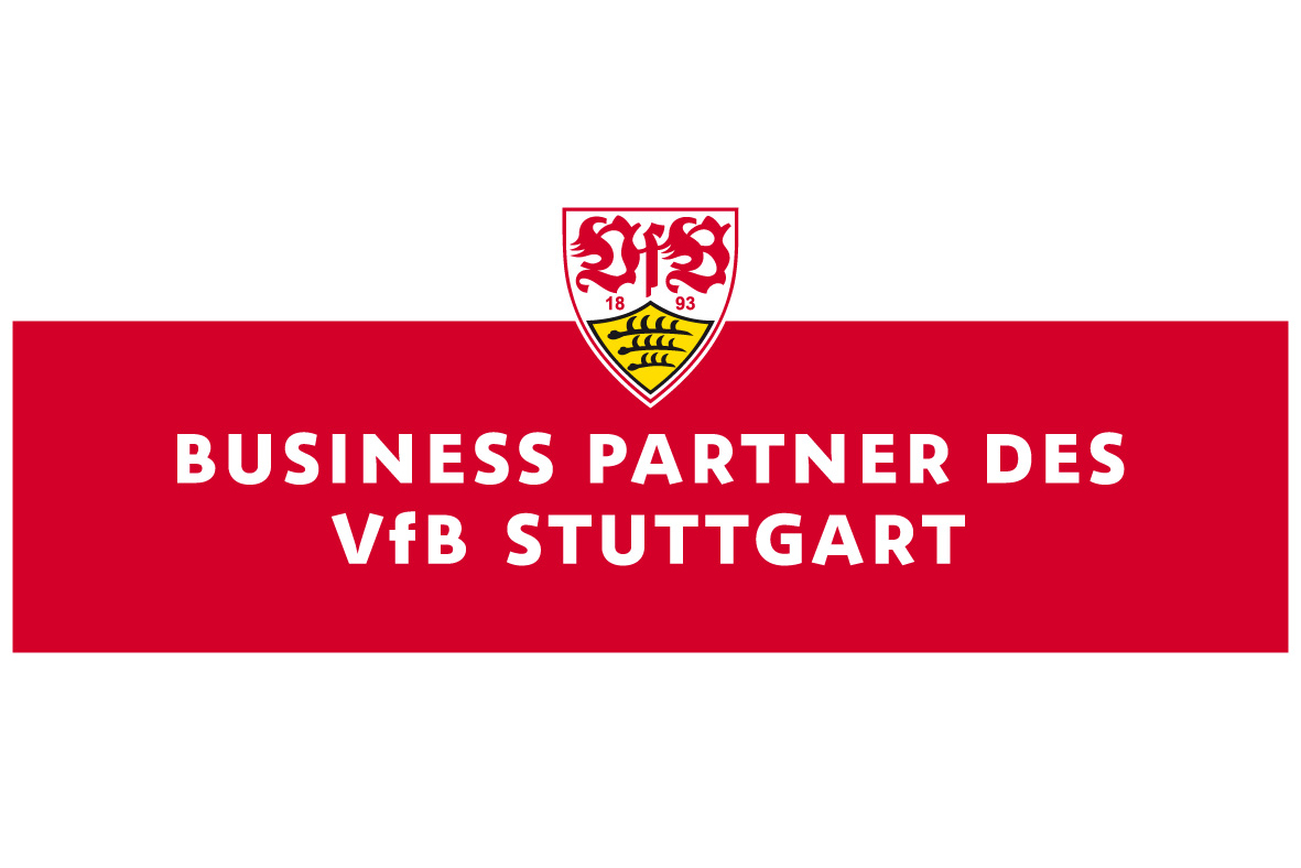 Das Business Partner Logo des VfB Stuttgarts.